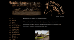 Desktop Screenshot of princess-ranch.de